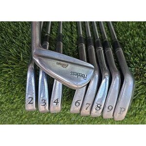 Palmer Peerless Irons 2-PW 9 Blade Clubs Steel Shafts Mix Set